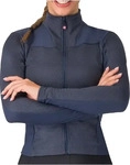 Castelli 4525536, Castelli Sfida 3 Damen Bikeshirt langarm-Dunkel-Blau-XS, Kostenlose