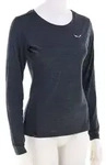 Salewa Puez Melange Dry Damen Funktionsshirt-Schwarz-44