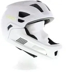 Abus YouDrop Fullface Helm abnehmbar-Weiss-One Size