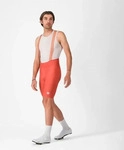 Castelli 4526001, Castelli Espresso 2 Bib Herren Bikeshort-Orange-S, Kostenlose