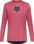 Fox 33412-A02, Fox Ranger Fox Head L/S Herren Bikeshirt-Pink-Rosa-XL, Kostenlose