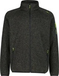 CMP 3H60747N, CMP Knit-Tech Herren Fleecejacke-Oliv-Dunkelgr&uuml;n-56, Kostenlose