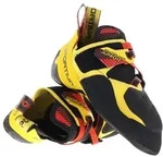 La Sportiva Solution Comp Kinder Kletterschuhe-Gelb-29