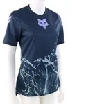 Fox Ranger Image Print Damen Bikeshirt-Dunkel-Blau-XS