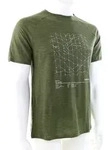 Odlo Merino Tencel Hyper MAP Herren T-Shirt-Oliv-Dunkelgr&uuml;n-M