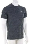 Under Armour Tech Textured SS Herren T-Shirt-Schwarz-XXL