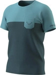 Dynafit 08-0000071949, Dynafit Transalper Pocket Herren T-Shirt-Blau-S, Kostenlose