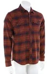 Fox Survivalist Core Flannel Herren Hemd-Braun-M
