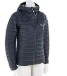 Rab Microlight Alpine Hoody Damen Isolationsjacke-Dunkel-Grau-M