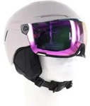 Atomic Savor Visor Stereo Skihelm mit Visier-Pink-Rosa-S