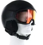 Alpina Vizzard QV MIPS Skihelm-Schwarz-55-59