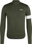 Rapha BNE01XX, Rapha Core Thermal Herren Bikeshirt langarm-Oliv-Dunkelgr&uuml;n-XXL,