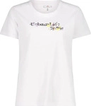 CMP 38T6656, CMP Piqu&eacute; Print Damen T-Shirt-Weiss-38, Kostenlose R&uuml;cksendung: 60
