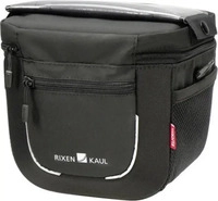 Klickfix 0272AC, Klickfix Aventour Compact 3l Lenkertasche-Schwarz-One Size,