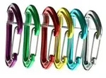 Edelrid Nineteen G Sixpack 6er Schnappkarabiner-Set-Mehrfarbig-One Size