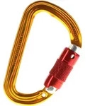 Petzl Sm'D Twist-Lock Karabiner-Orange-One Size