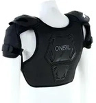 O'Neal PeeWee Chest Guard Kinder Protektorenshirt-Schwarz-XS/S