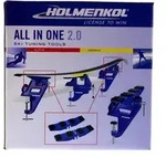 Holmenkol All-in-one 2.0 Einspannvorrichtung-Blau-One Size