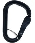 Austrialpin Rondo Slide Autlock Selfie HMS-Karabiner-Schwarz-One Size