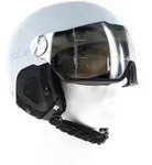 Boll&eacute; Might Visor Skihelm mit Visier-Weiss-52-55