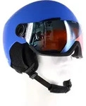 Alpina Zupo Visor Q-Lite Kinder Skihelm-Blau-54-58