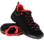 Salewa Wildfire Leather Damen Zustiegsschuhe-Schwarz-6,5
