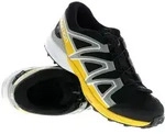 Salomon Speedcross CSWP J Kinder Traillaufschuhe-Schwarz-34