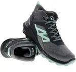 Salomon Outpulse Mid GTX Damen Wanderschuhe Gore-Tex-Dunkel-Grau-6,5