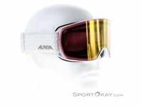 Alpina Nakiska QVM Skibrille-Weiss-One Size