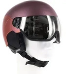 Uvex Wanted Visor Skihelm mit Visier-Pink-Rosa-54-58