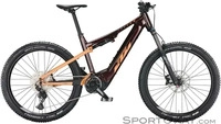 KTM 1220031133, KTM Macina Lycan 772 Glorious 750Wh 27,5'' 2022 E-Bike-Dunkel-Rot-M,