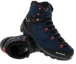Salewa Alp Trainer 2 Mid GTX Herren Wanderschuhe Gore-Tex-Dunkel-Blau-7,5