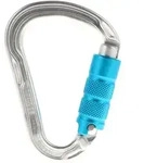 Edelrid Strike Triple HMS-Karabiner-Silber-One Size