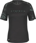 Scott 288707, Scott Trail Contessa Signature SS Damen Bikeshirt-Schwarz-XS,