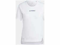 adidas Terrex HM4040, adidas Terrex MT Tee Damen T-Shirt-Weiss-L, Kostenlose