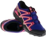 Salomon Speedcross CSWP J Kinder Traillaufschuhe-Blau-38