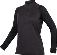 Endura RE9183BK, Endura SingleTrack Fleece Damen Fleecejacke-Schwarz-XXL, Kostenlose