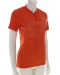 Scott Trail Flow Zip Damen Bikeshirt-Orange-XS