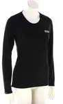 ION Logo DRI L/S Damen Bikeshirt-Schwarz-L