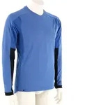 ION Traze AMP AFT L/S Herren Bikeshirt-Blau-XL