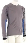 ION Traze AMP AFT L/S Herren Bikeshirt-Grau-XL