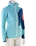 Ortovox Berrino Hooded Damen Tourenjacke-Hell-Blau-XS
