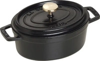 Staub 1101525, Staub: Ovale Cocotte, 15cm, Schwarz
