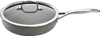 Ballarini 75002-812, Ballarini Salina Schmorpfanne mit Deckel Granitium