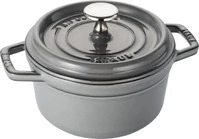 Staub 1101618, Staub Runde Cocotte, &Oslash;16cm, Grafitgrau