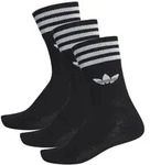 Adidas Originals Socken Solid Crew Sock schwarz/wei&szlig; 35-38