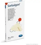 Sorbalgon Classic steril 10 x 20 cm Calcium-Alginat-Kompressen (5 Stck.)