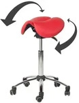 Sattelsitz Sattelhocker rot
