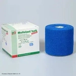 Mollelast haft color latexfrei Fixierbinde blau, 20 m x 10 cm