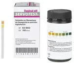 Servotest Vaginal-pH-Indikatorstreifen